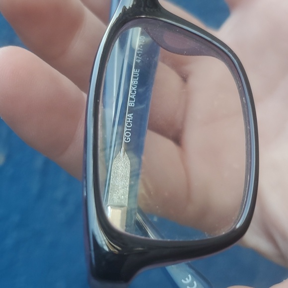 Modz Kids GOTCHA Eyeglasses Color:(Black/Blue) - Picture 11 of 11